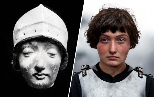 Зовсім не така, як ми уявляли: дизайнер реконструювала обличчя Жанни д'Арк