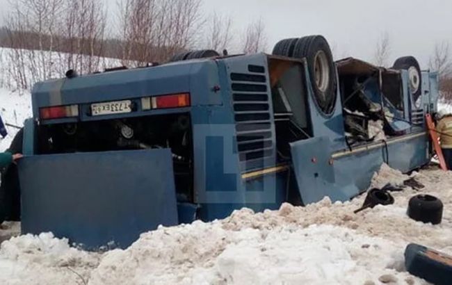 Водителя попавшего в аварию в Калужской области автобуса задержали