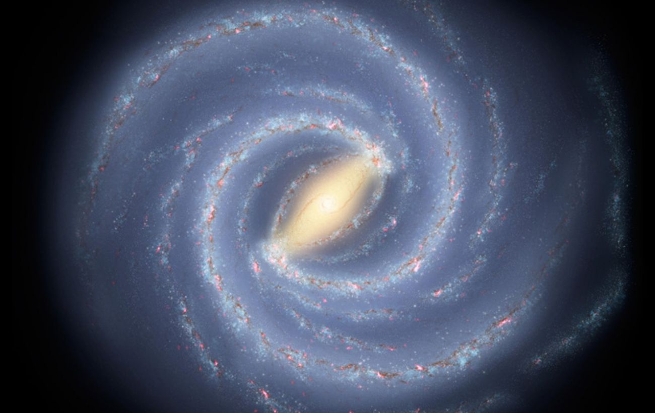 Heart of the Galaxy.  NASA showed unique images of the Milky Way