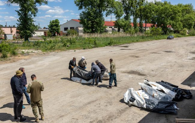 Украина вернула тела 25 погибших военных