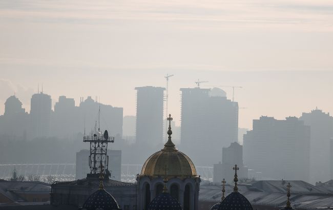 У Києві тимчасово погіршилася якість повітря