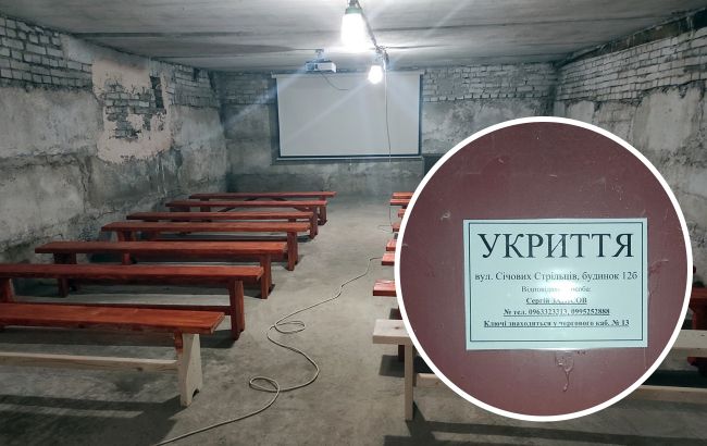 Приятная и комфортная среда. Вот так выглядят первые укрытия в украинских школах (фото)