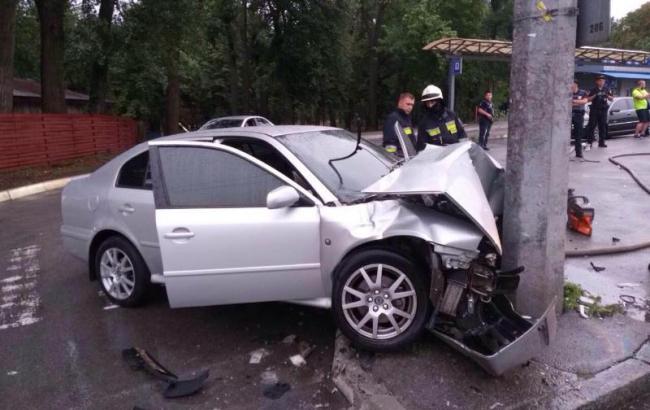 В Дніпрі внаслідок ДТП травмовано двоє дітей