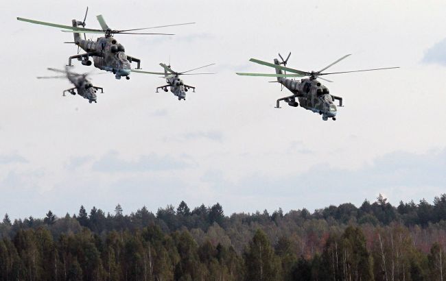 Тренировка военной авиации в Беларуси сместилась к границам с Украиной