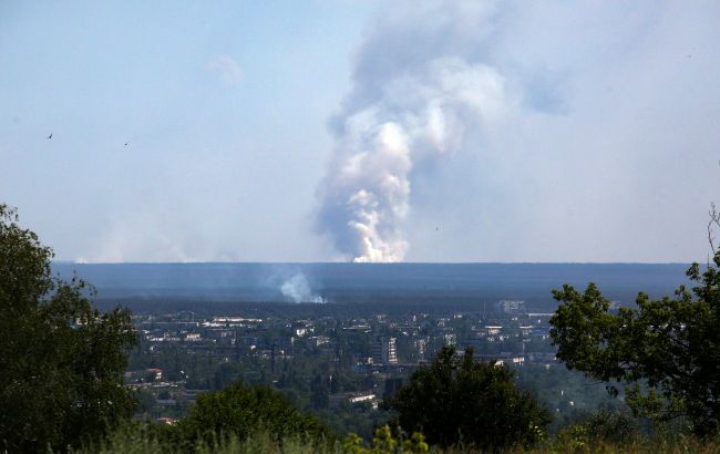 В оккупированном Луганске прогремели взрывы