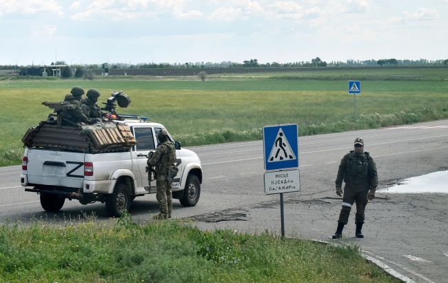 Войска РФ построили две понтонные переправы в Херсонской области (фото)