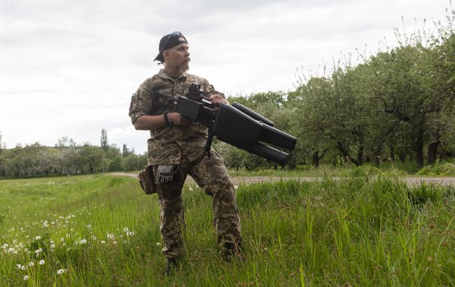 Прикордонники збили ворожий квадрокоптер у Донецькій області (фото)