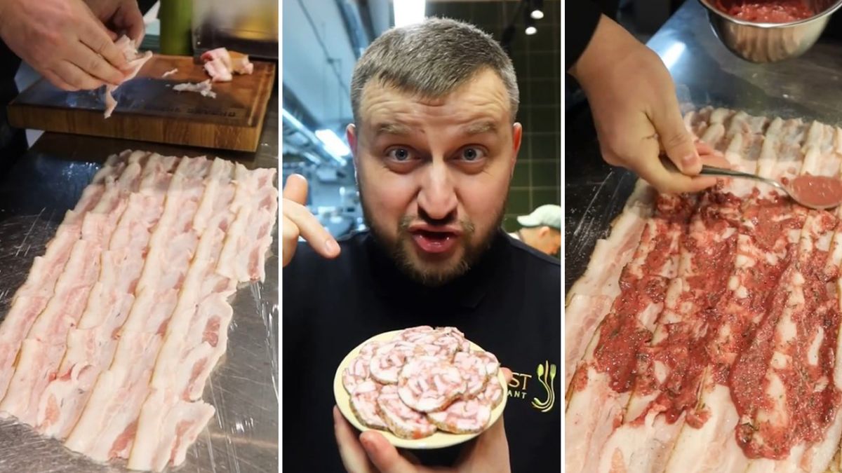 Рулет из сала - вкусный рецепт, как приготовить | Новости РБК Украина