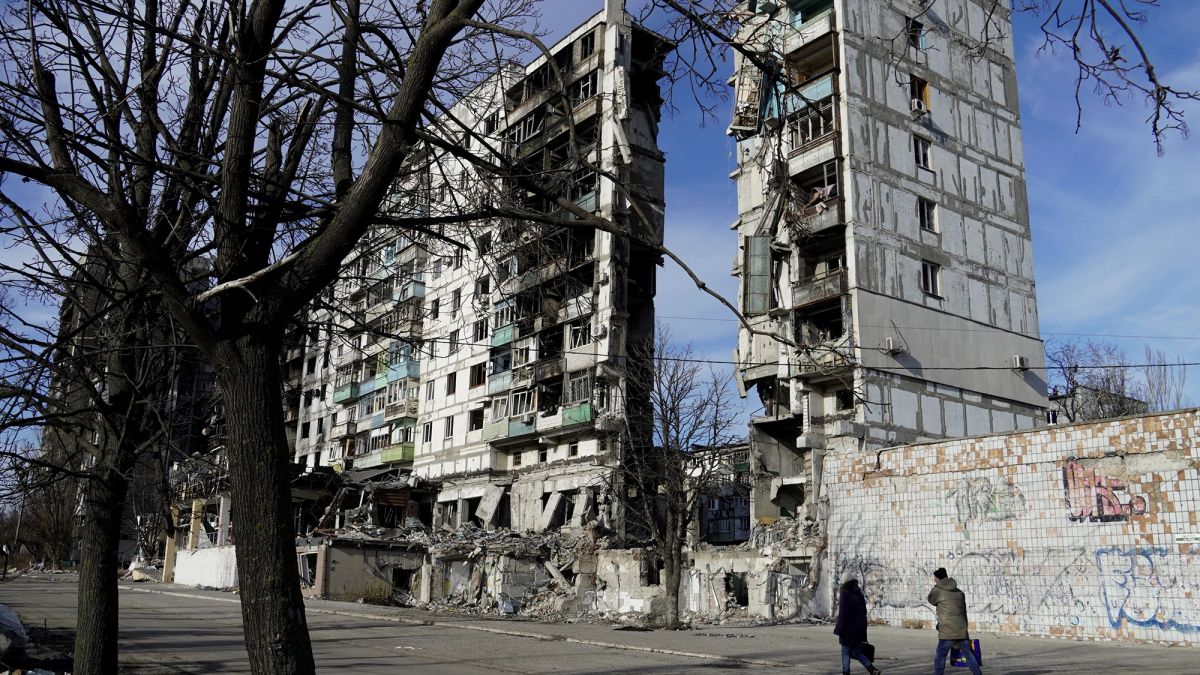 Дома в Мариуполе сносят оккупанты - 4 января в мэрии показали видео | РБК  Украина