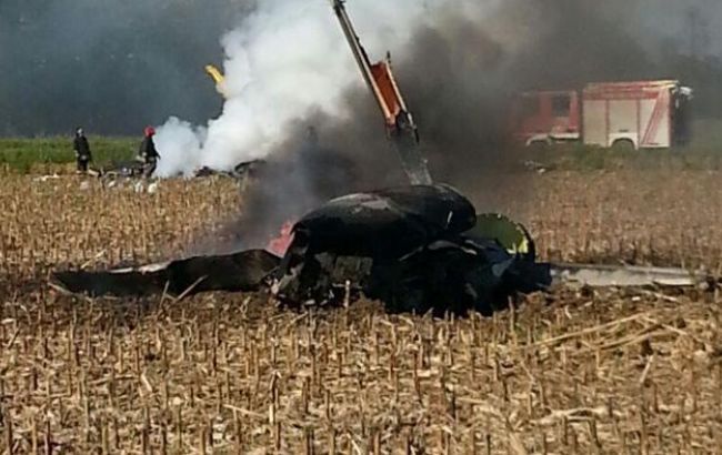 В Італії вибухнув військовий літак, загинули 2 людини
