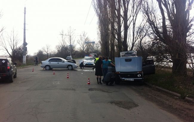 В ДТП в Донецкой области пострадали 6 человек, 4 из которых - дети