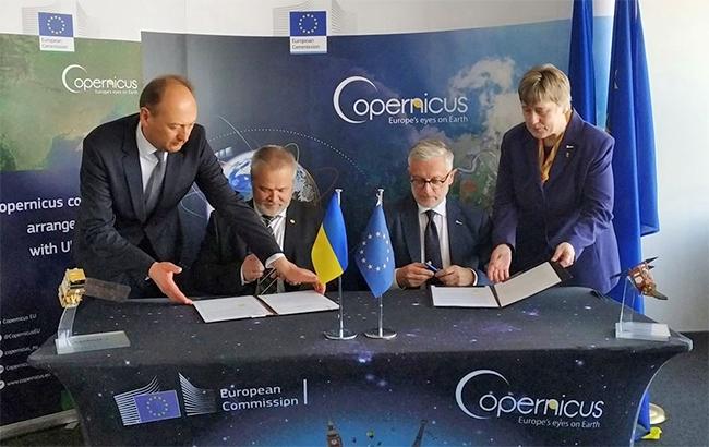 Україна та ЄС підписали угоду про співпрацю у космічній сфері