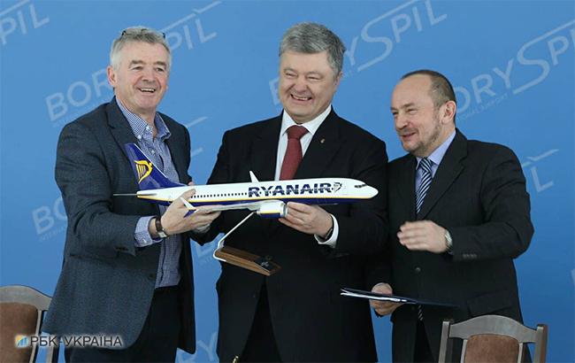 Значительное количество билетов Ryanair в Украине будет стоить 10 евро