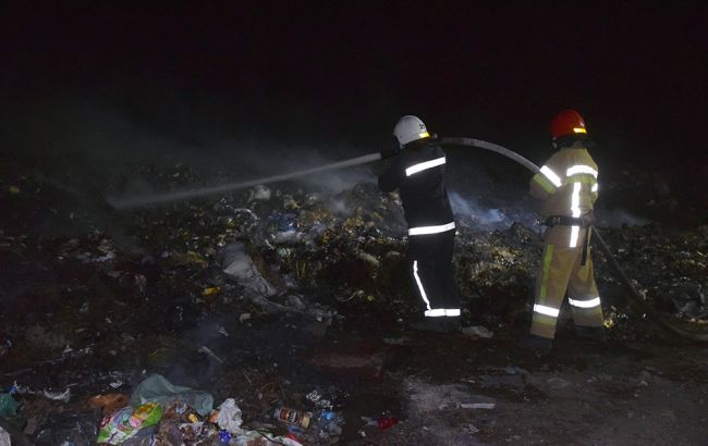 В Николаевской области горит свалка, на объекте зафиксировали ряд нарушений