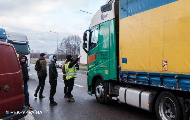 В Польше ускорили движение грузовиков на одном из КПП на границе с Украиной