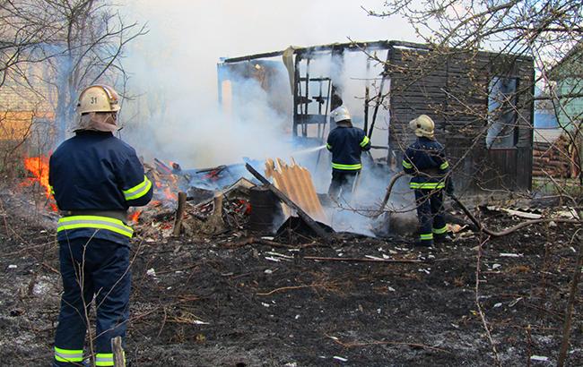 В Ровенской области на пожаре частного дома погиб мужчина