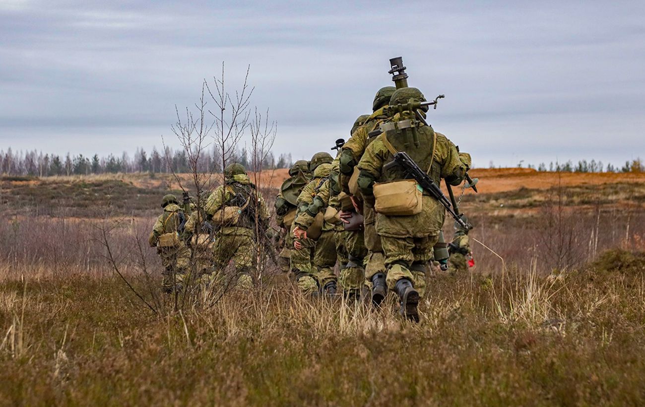 Российская диверсионная группа. Российская армия передовая.