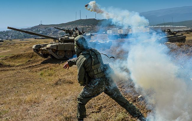 В оккупированном Крыму начались масштабные учения российских десантников