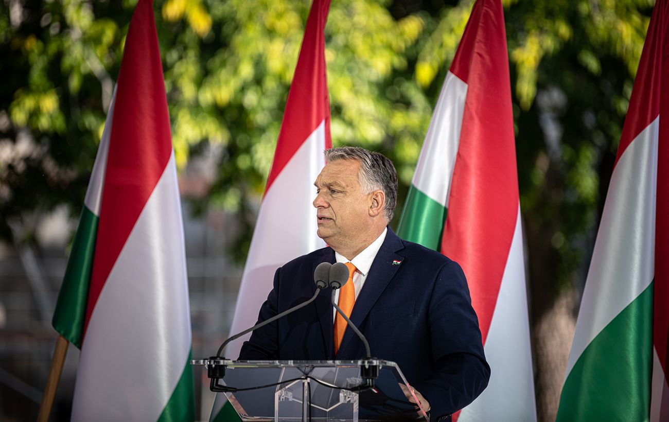 Orban said that Europe will not be able to replace Russian gas with expensive American