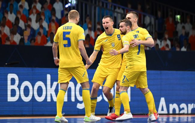 Сборная Украины разгромила Сербию на Чемпионате Европы по футзалу