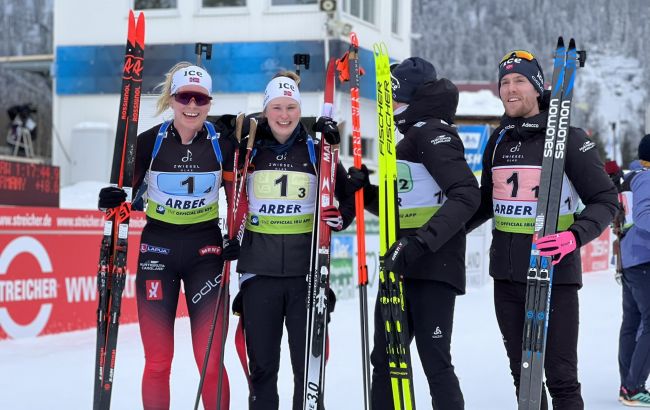 Біатлон. Україна фінішує в топ-10 на Чемпіонаті Європи: результати змішаної естафети