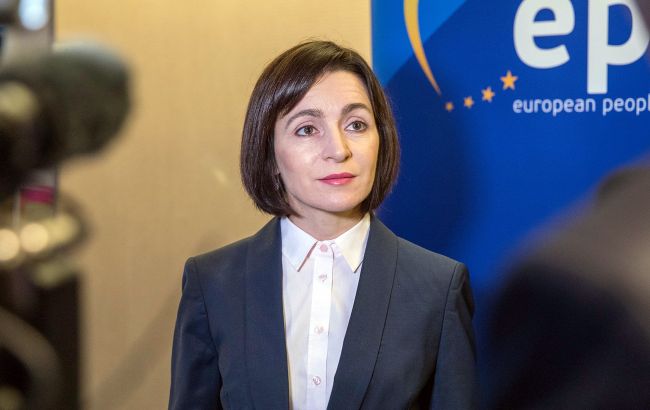 Санду виступила за відставку уряду і дострокові вибори в Молдові
