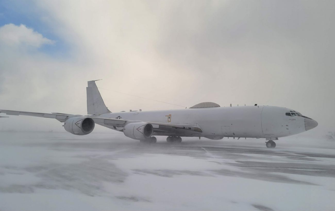 US Navy Doomsday Plane Arrives in Iceland Feb 28