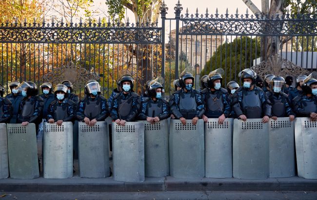 Протест в Єревані закінчився, затримали понад 20 осіб