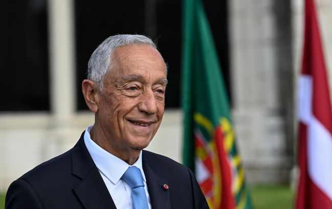 Президент Португалии впервые приехал в Киев
