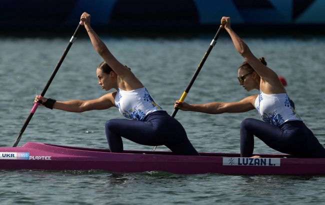 Каноїстки Лузан і Рибачок виграли "срібло" Олімпійських ігор-2024