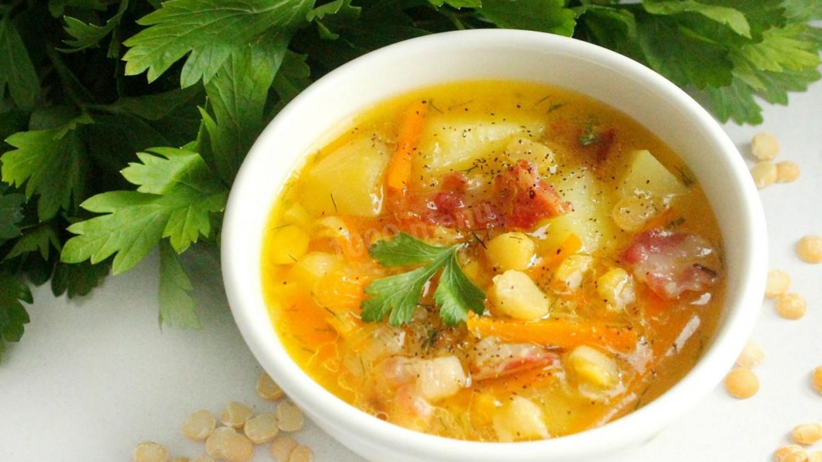 Гороховый суп с говядиной: пошаговый рецепт с фото | Меню недели