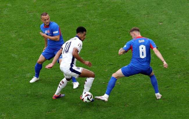 Англія в овертаймі дотиснула збірну Словаччини в плей-офф Євро-2024