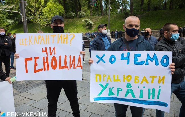 Правоохранители усилили меры безопасности из-за протестов в Киеве