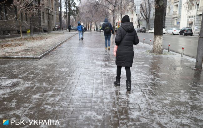 Ожеледь протримається до завтра: оголошено жовтий рівень небезпеки