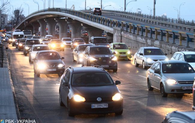 Київ скували пробки