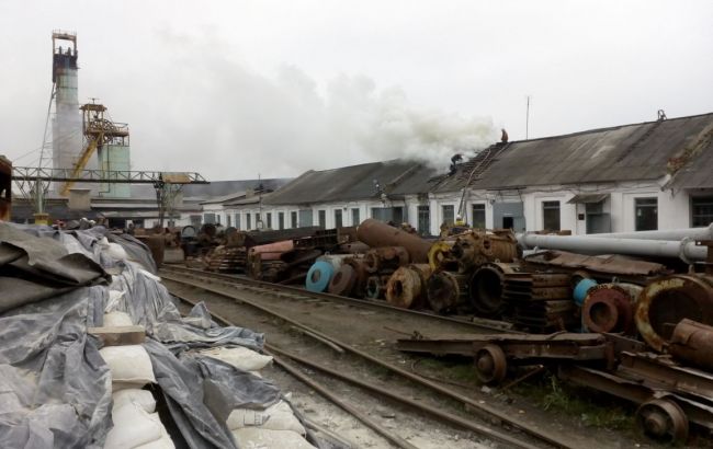 В Донецкой области произошел пожар на шахте