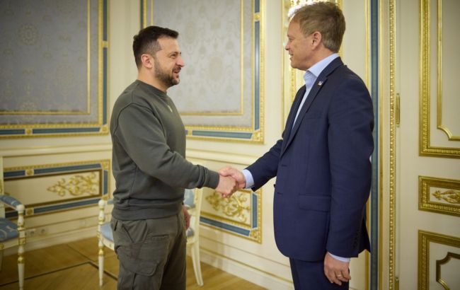 Зеленский встретился с новым министром обороны Великобритании