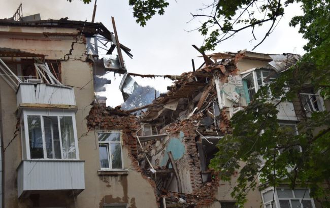 Атака дронів на Суми: з'явилося відео моменту удару