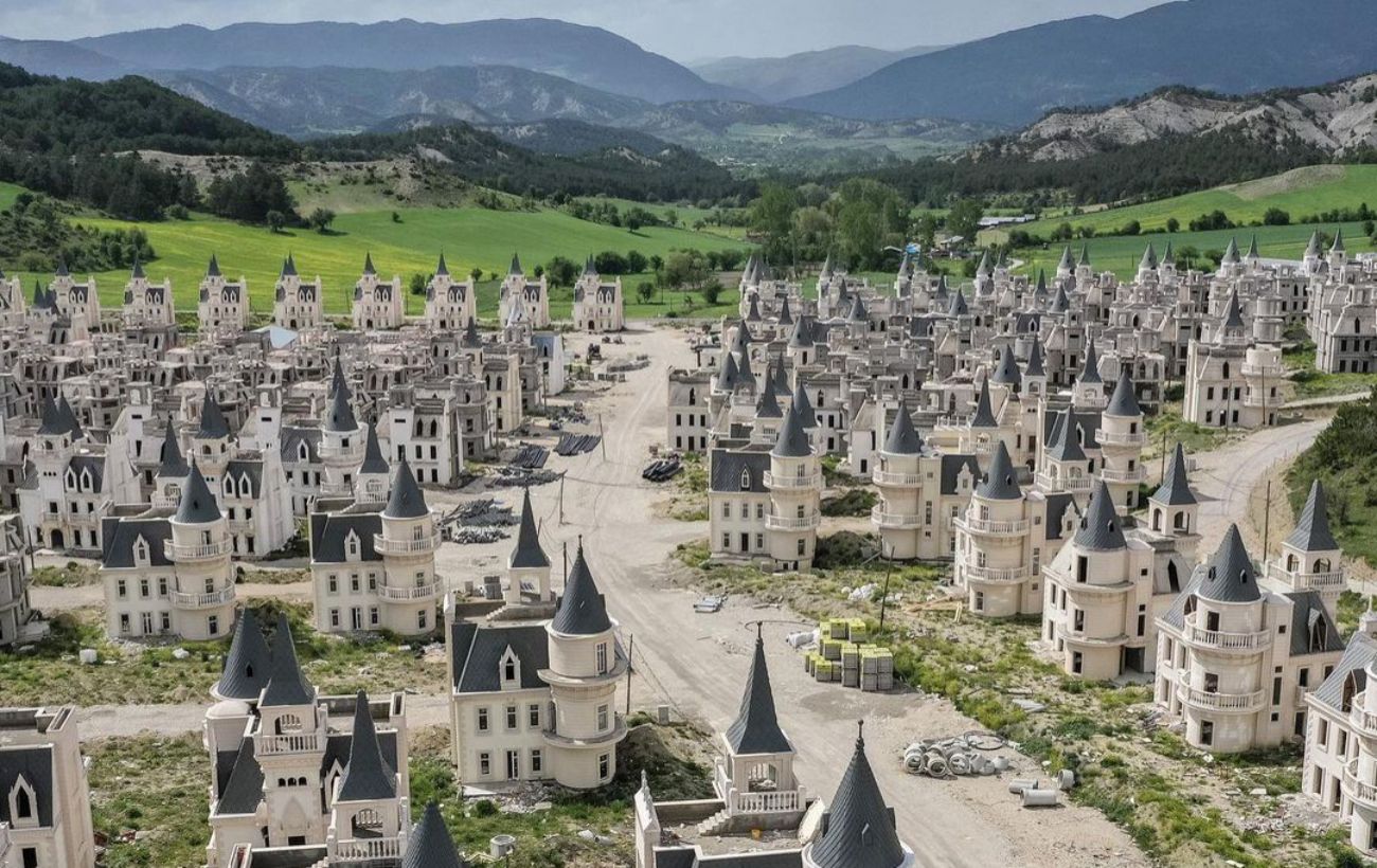 Город призрак в Турции