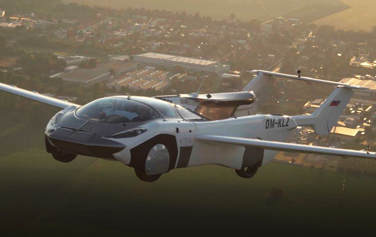 Flying transformer car flew between cities – video