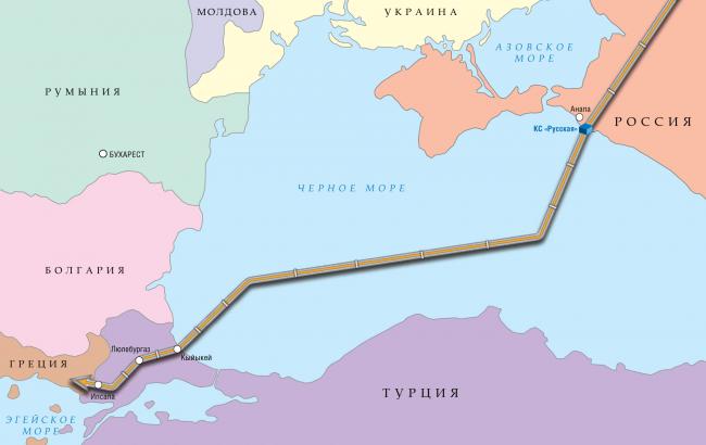 "Газпром" надасть "Турецький потік" на наступному тижні