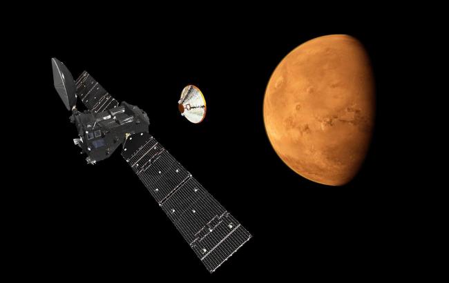 Земля отримала перший сигнал місії ExoMars з Марса
