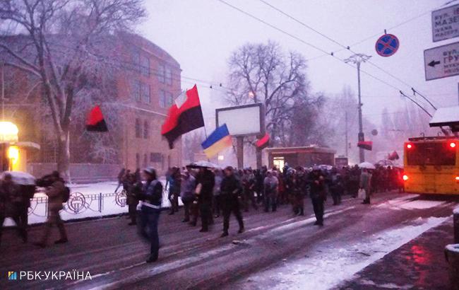 Марш за імпічмент завершився під стінами ГПУ