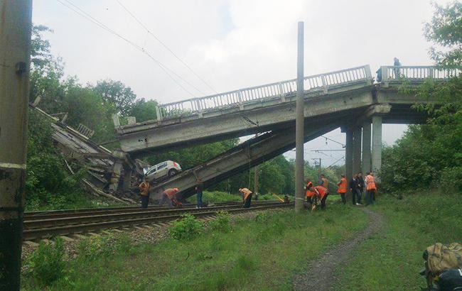 На оккупированной части Луганской области взорвали мост