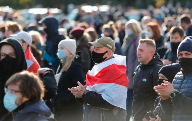 More than 70 people arrested today in protests in Belarus