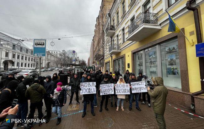 У Києві спортсмени вимагали проведення законних перевиборів керівництва ФБУ