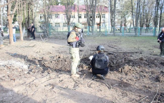 Обстріл Харкова: з'явились фото та відео з місця ворожого удару