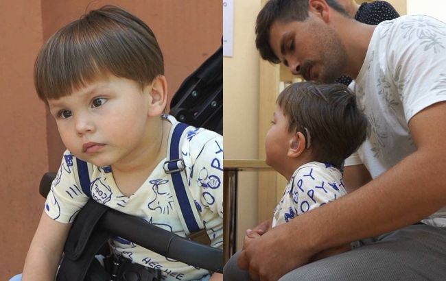 2,5-річний Женя з Одеси отримав сучасні слухові апарати від Фонду Ахметова