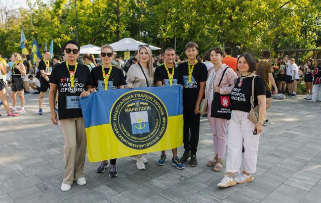 Более тысячи киевлян поддержали украинских пленных на адвокационном забеге