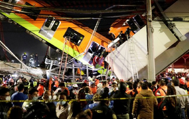 У Мехіко обвалився метроміст: що зараз відомо
